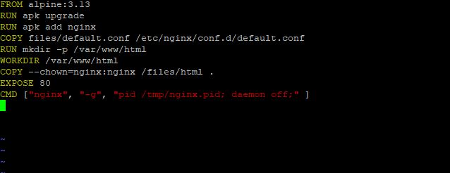dockerfile